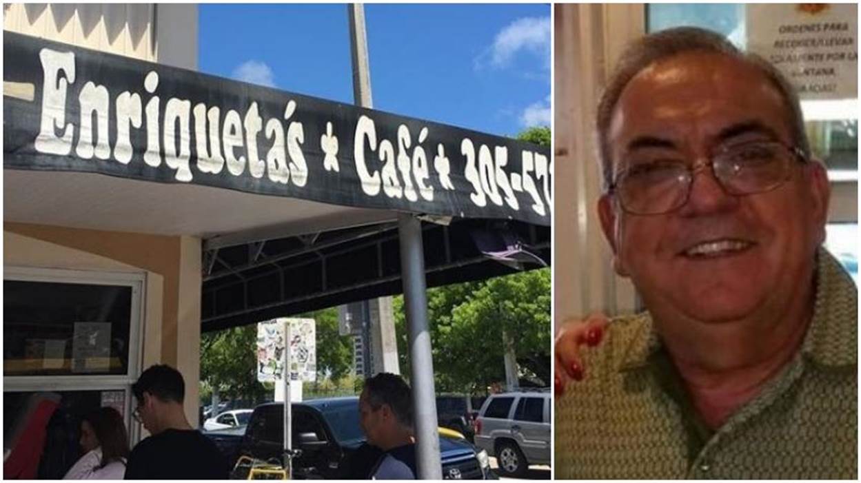 Muere el dueo de la popular cafetera cubana Enriqueta's en el barrio de  Wynwood